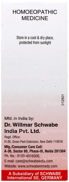 Dr Willmar Schwabe Pulsatilla Nigricans 200ch Dilution 30ml